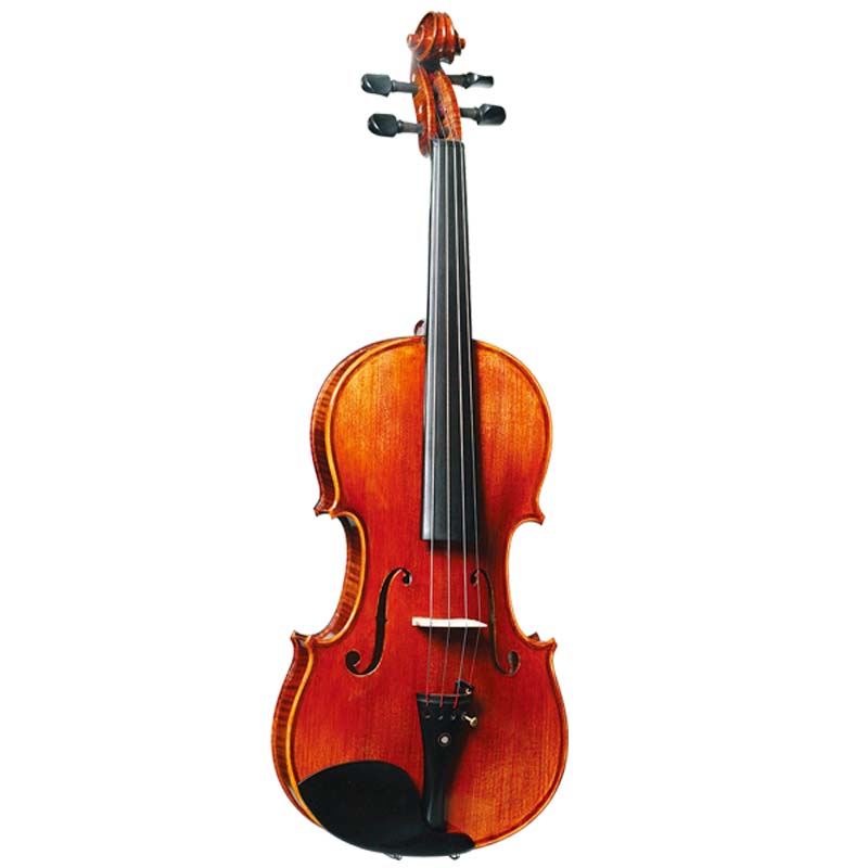 Nicely Flamed European Tonewood Violin Hand-craved by Master Luthier Hand-brushed by Oil-varnished Perfessional(LV622EU)