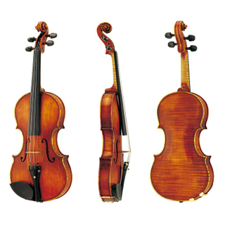 Antique Finished Highly Flamed Tone Wood Violin Hand-Craved,Hand-Brushed Varnished Perfessional (LV623)