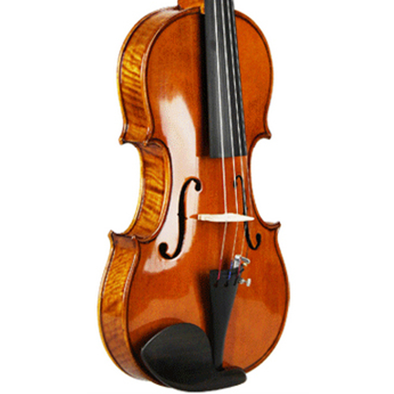 Solid Wood Carved Spruce Top, Flamed Maple Back & Sides Antique Gloss Viola (LV016SG)