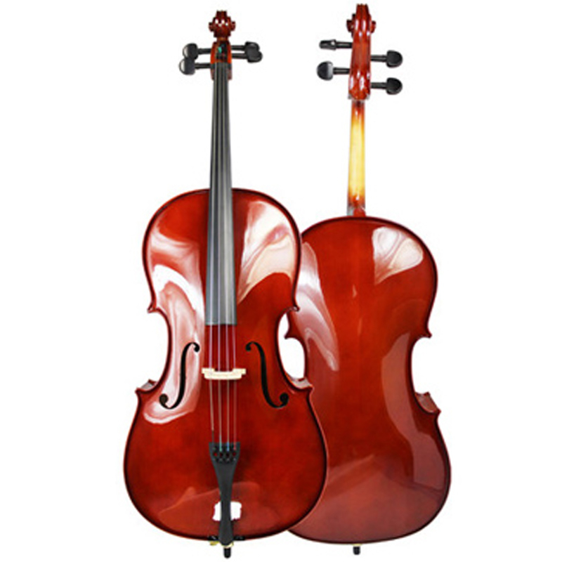 Carved Spruce Solid Top, Maple Solid Back & Side Solid Cello (LC013)