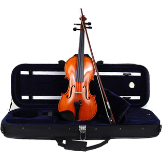 Solid Wood Carved Spruce Top, Highly Flamed Maple Back & Sides Hand-Made Highly Viola (LV017OP)