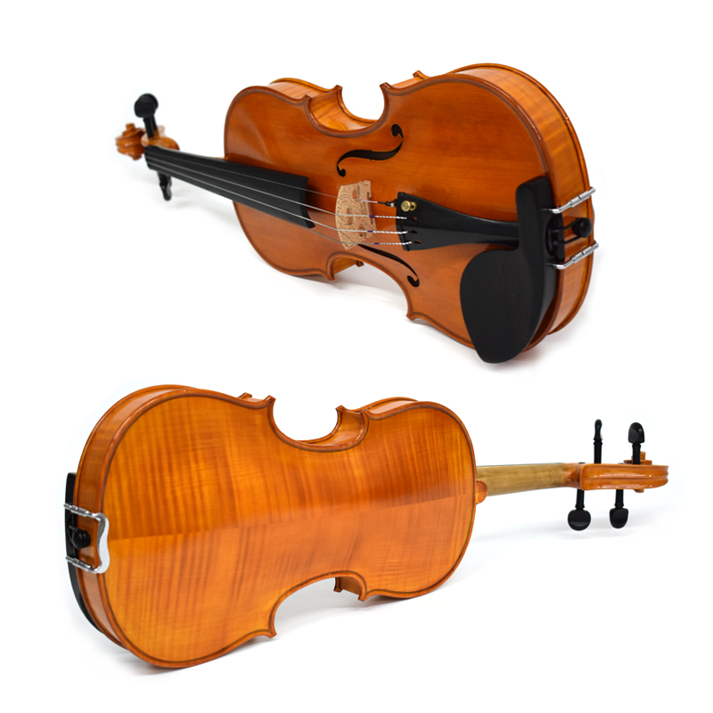  Highly Flamed Maple Back and Selected AA Grade Spruce,Antique Oil Varnish Hand Craved Violin（LV622）