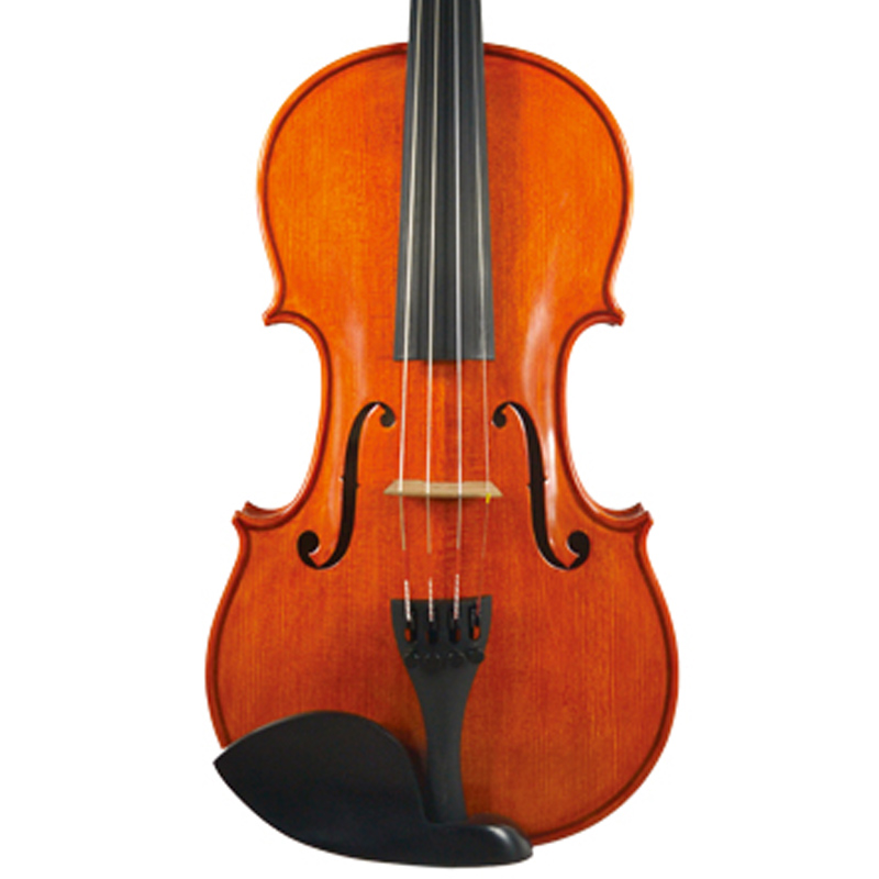 Solid Wood Carved Spruce Top, Highly Flamed Maple Back & Sides Hand-Made Highly Viola (LV017OP)