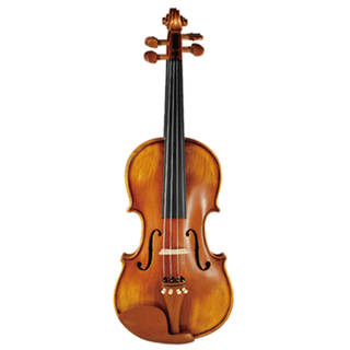 Carved Solid Wood Spruce Top and Lightly-Flamed Maple Back & Sides Antique Flamed Solid Viola (LV014YA)