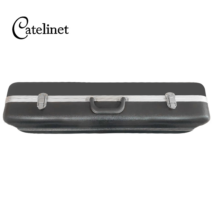 ABS Oblong Violin Case With Shoulder Strap & Aluminum Flanged Edges LCVC91B