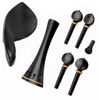 Ebony Fitting Of Hill Model Violin Set