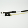 Carbon Fiber Composite Violin Bow Solid Black Economic (LBVC30L)