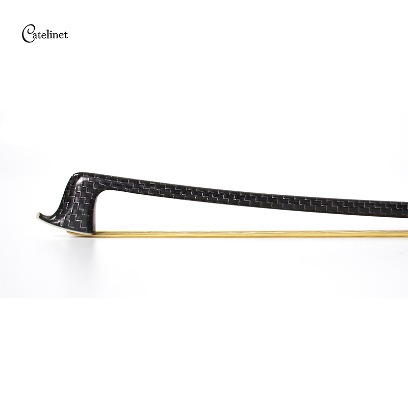 Carbon Fiber Violin Silver Silk Braided (LBVC33)