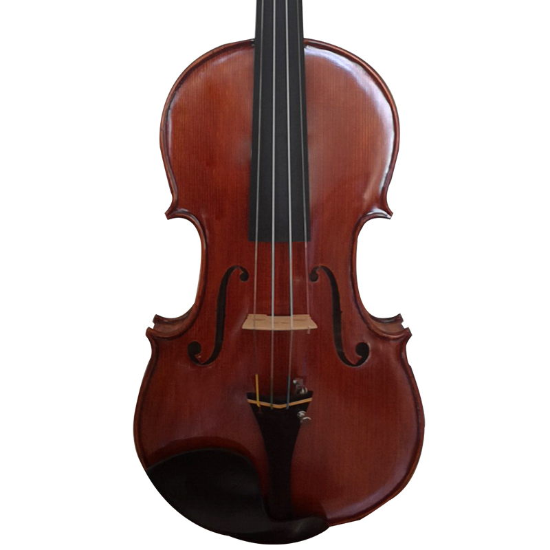 Handcarved and Hand German Varnish Color European Fully Flame Tone Wood Violin LV419