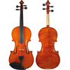 Solid Wood Carved Spruce Top, Highly Flamed Maple Back & Sides Hand-Made Highly Viola (LV017OP)