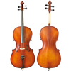 Half-ebony accessories carved spruce solid top, maple solid back and side cello (LC015)