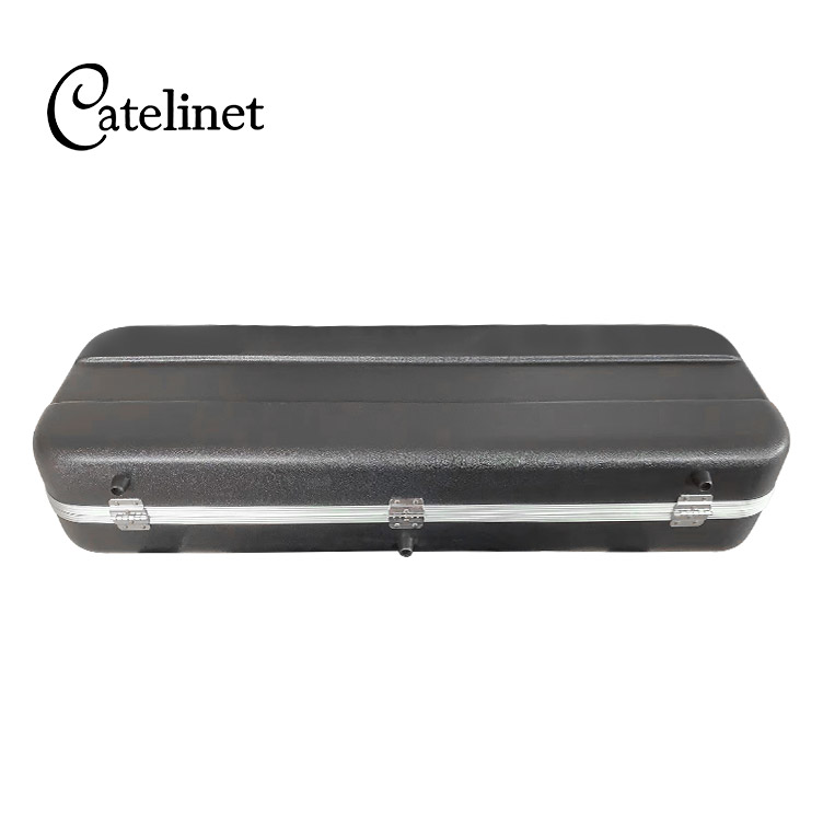 ABS Oblong Violin Case With Shoulder Strap & Aluminum Flanged Edges LCVC91B