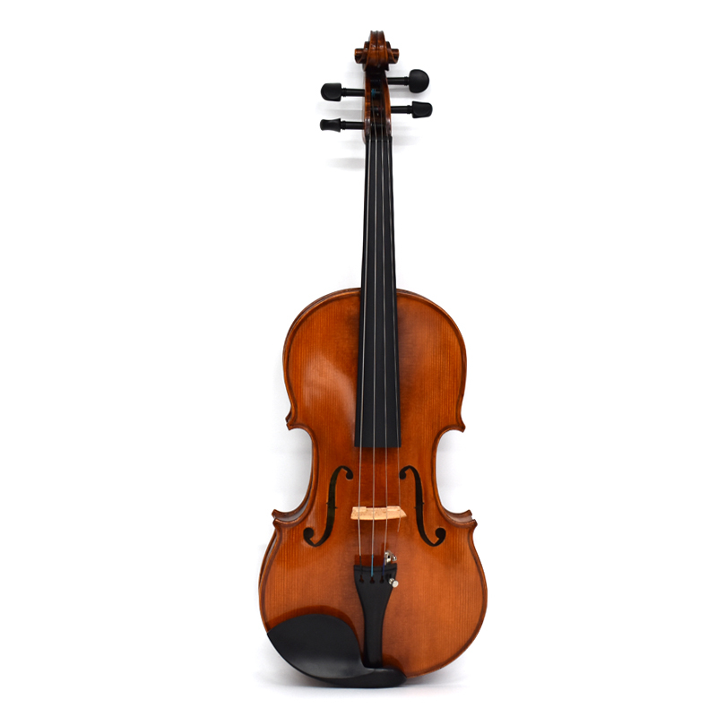 Highly Flamed European Wood Viola Hand-craved Hand-Brushed Spirit Varnished Perfessional Sound viola LV1017