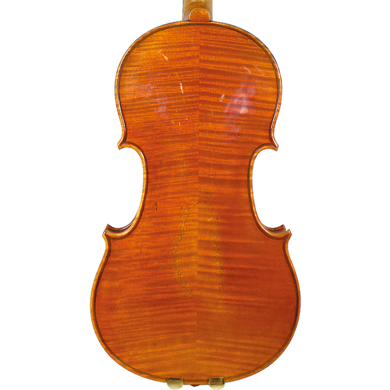 Antique Oil Varnish Handmade Craved European Flame Wood Violin LV240A