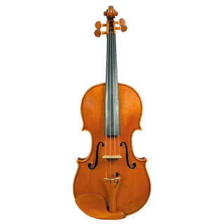 Antique Oil Varnish Handmade Craved European Flame Wood Violin LV240A