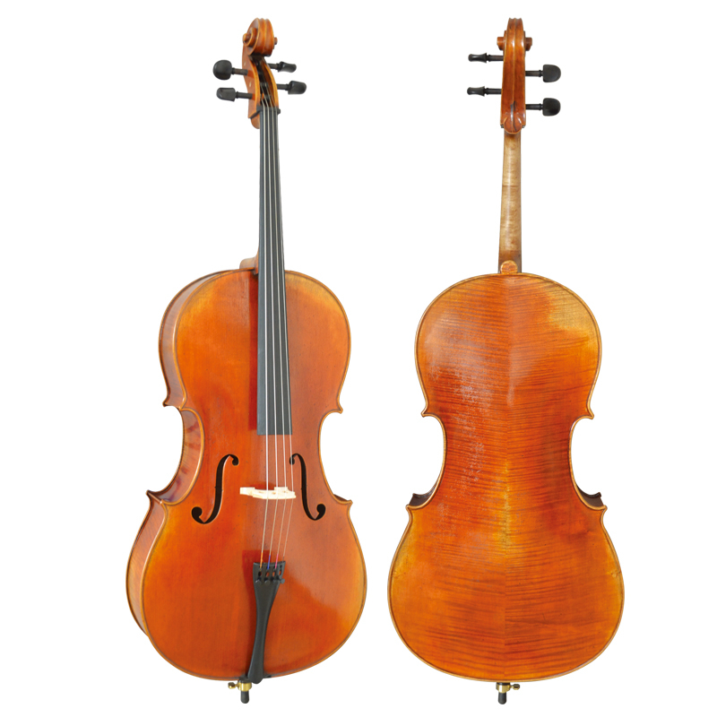 Select, Carved Spruce Top; Highly Flamed Maple Back and Sides; Hand Crafted Cello (LC30)