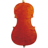 Entirely Hand-Craved From Solid Tonewoods; Spruce Top with Genuine Hand-Inlaid Purfling Cello (LC017)