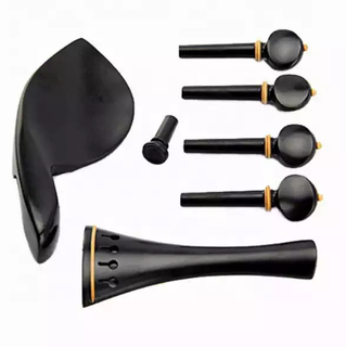 Ebony Fitting Of Hill Model Violin Set