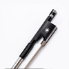 Carbon Fiber Composite Violin Bow Solid Black Economic (LBVC30L)