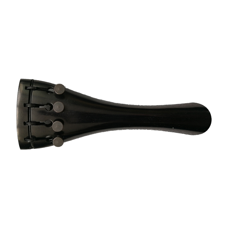 VRTT58 EBONY ROUND BUILY-IN TUNERS TAILPIECE